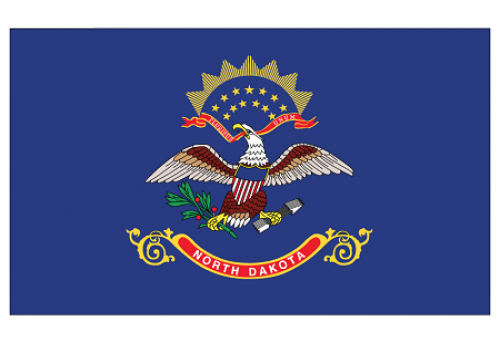 3'x5' North Dakota State Flag Nylon